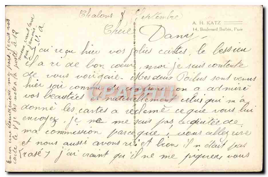 CPA Les Buts De Guerre Militaria  — Rückseite