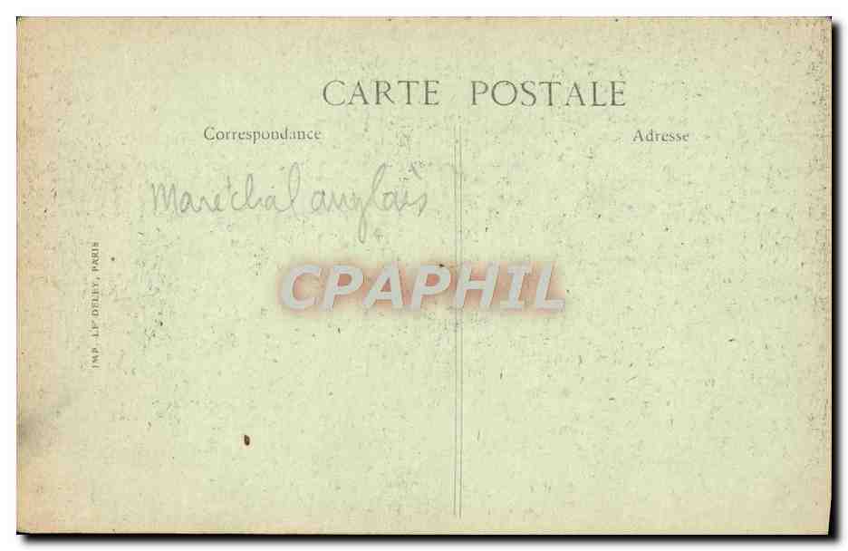 Les Fêtes de la Victoire à Paris — 14 Juillet 1919 — Défilé du Maréchal Douglas Haig — Reverso