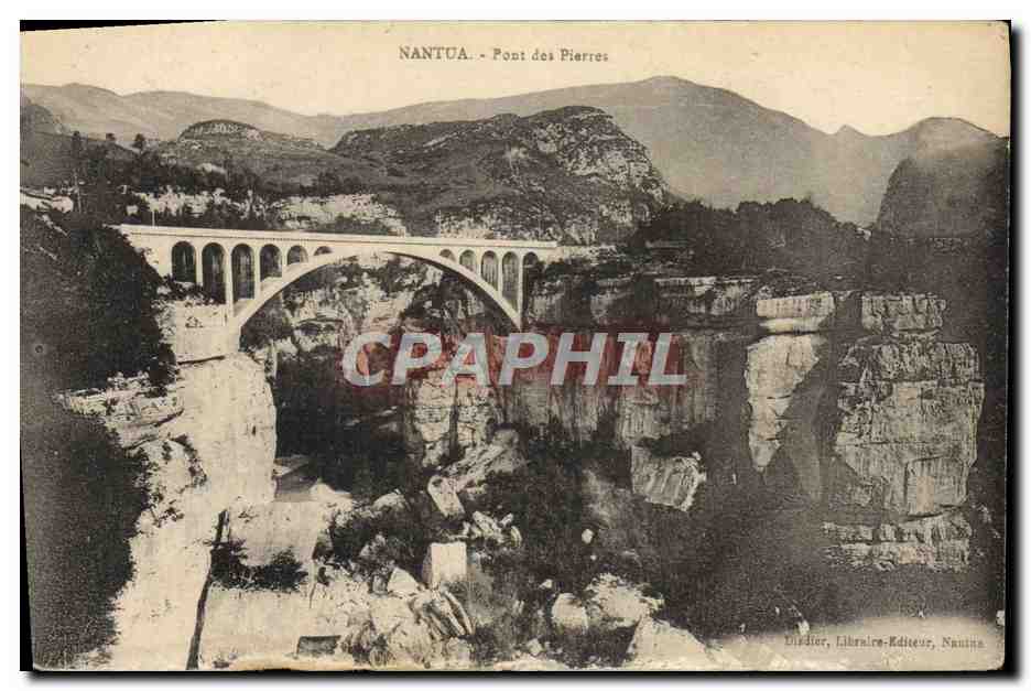 CPA Nantua Pont des Pierres