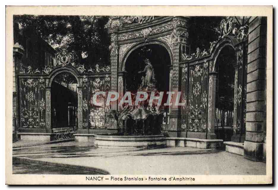 CPA Nancy Place Stanislas Fontaine d'Amphitrite