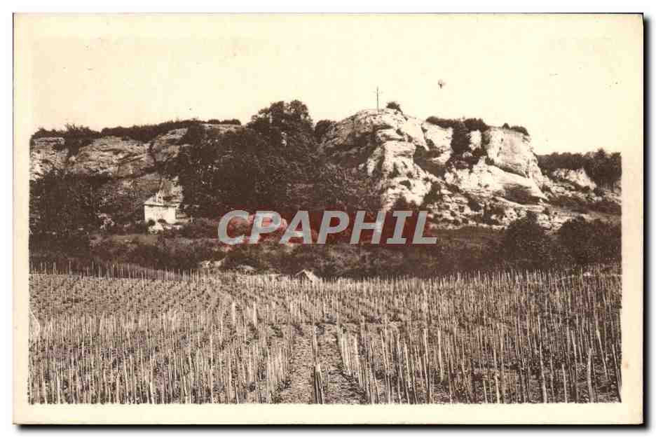 CPA Nolay Montagne St Philippe Ermitage et calvaire 