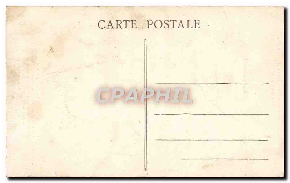 CPA Anciens costumes normands Le Maquienon Cheval — Verso