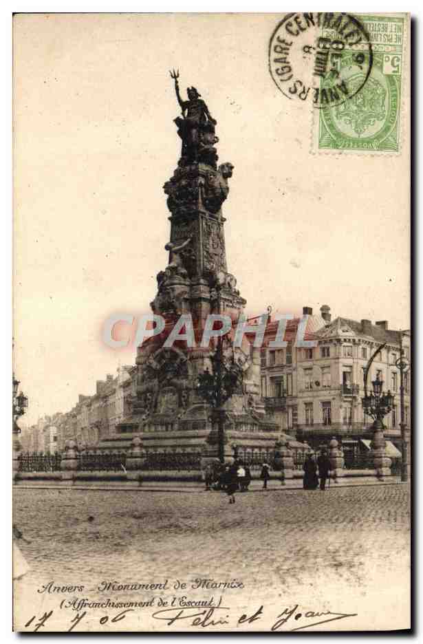 CPA Anvers de Marnix Escaut