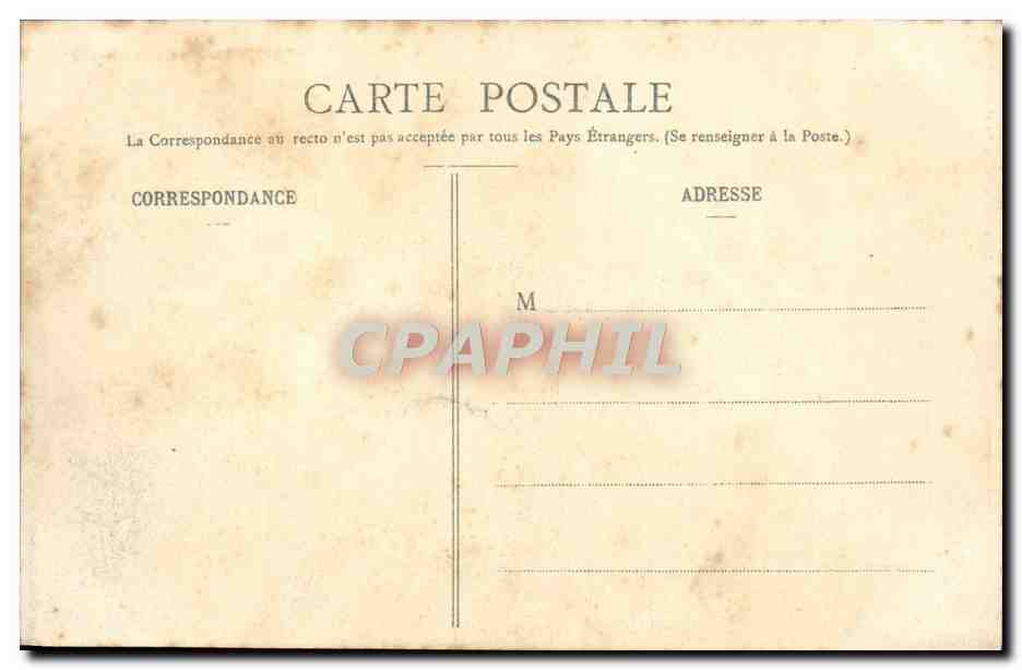 CPA St Malo Le Tombeau De Chateaubriand Botrel — Rückseite