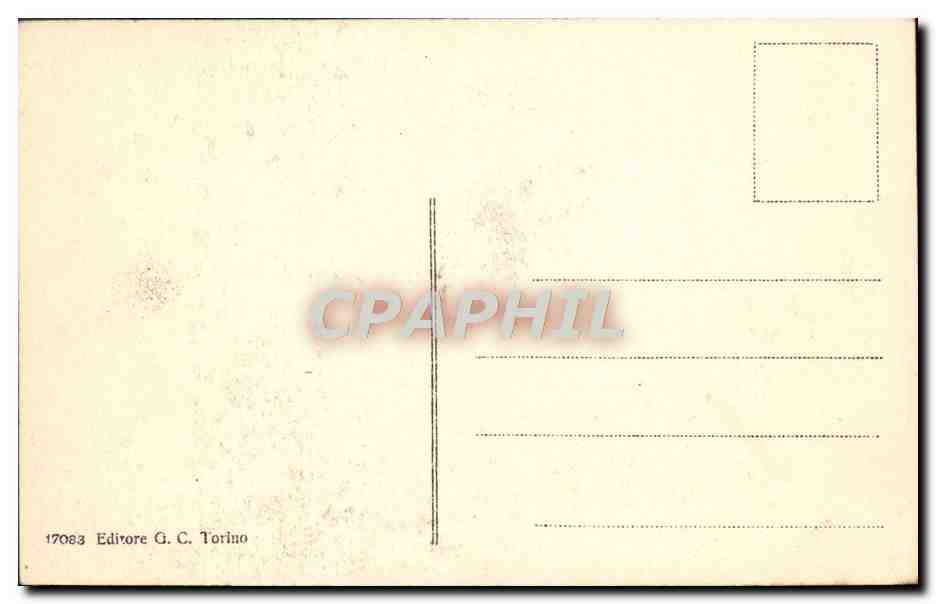 CPA Torino Monumento A Umberto 1 Re D'Italia Aigle — Rückseite