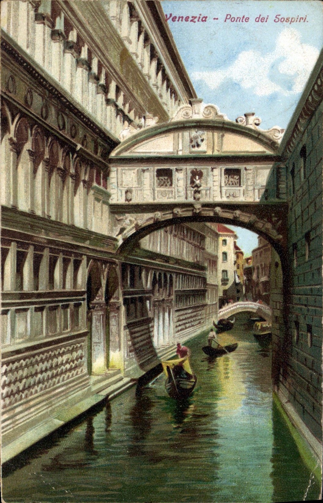 CPA Venezia Ponte Del Sospiri