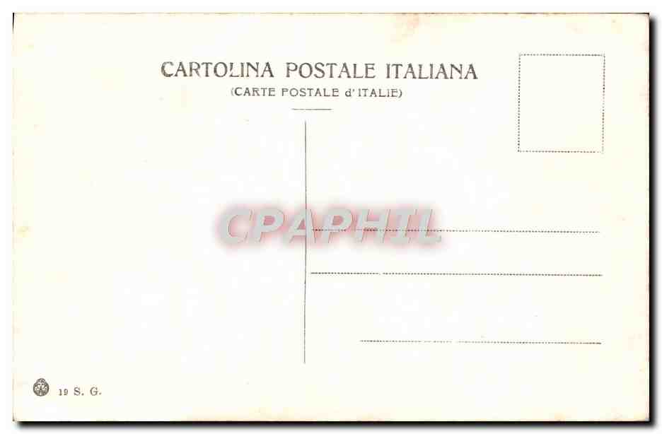 CPA Arona Lago Maggiore s Carlo Monumento in rame  — Rückseite