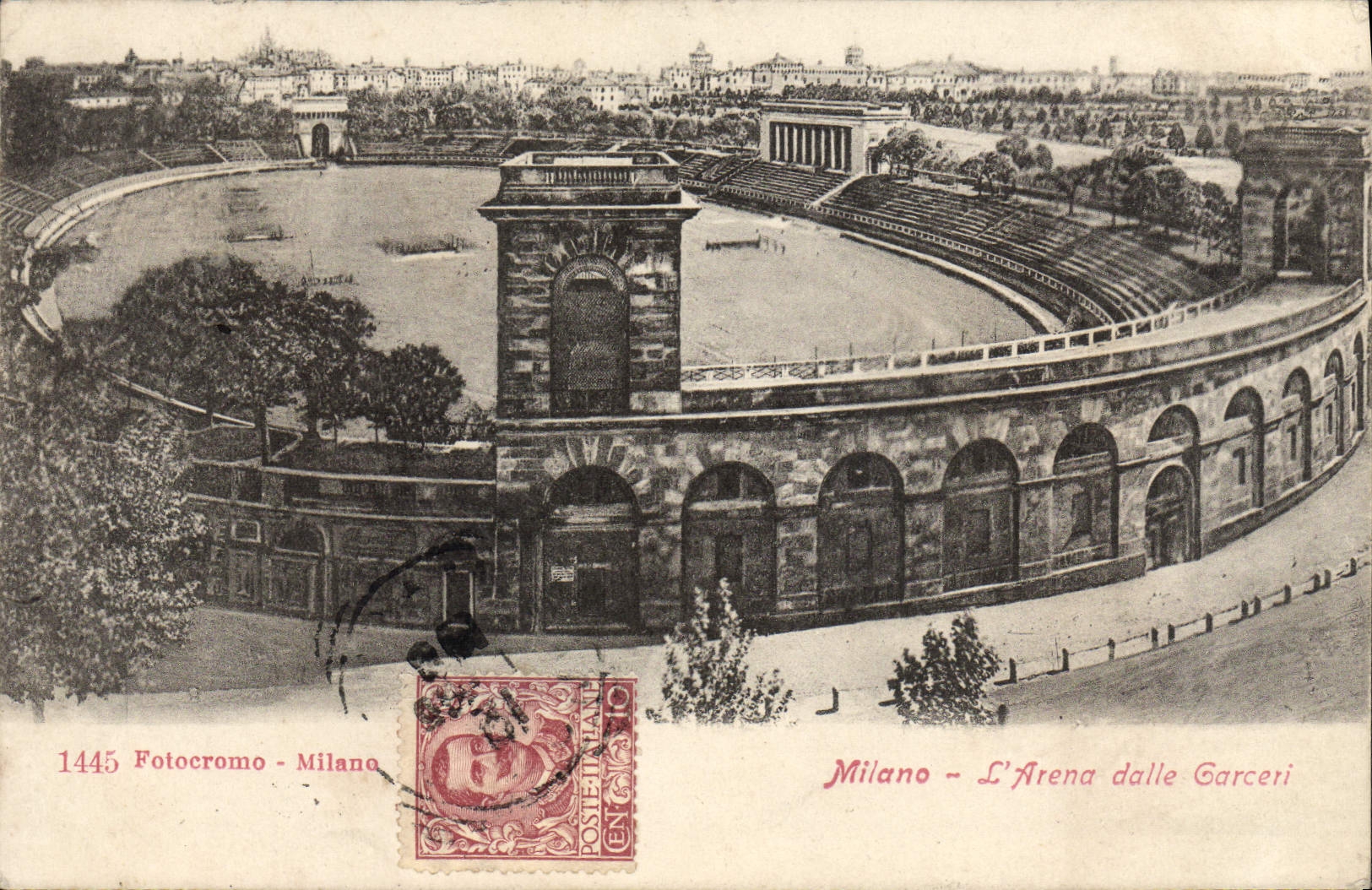 CPA Milano L'Arena Dalle Garceri