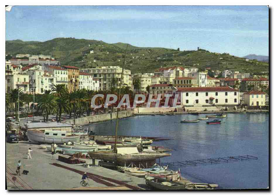 CPA Riviera Del Fiori Sanremo Bateau 