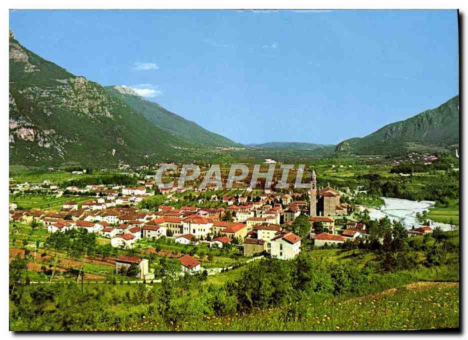 CPM Arsiero Panorama con l'imboccio della Valle dell Astico
