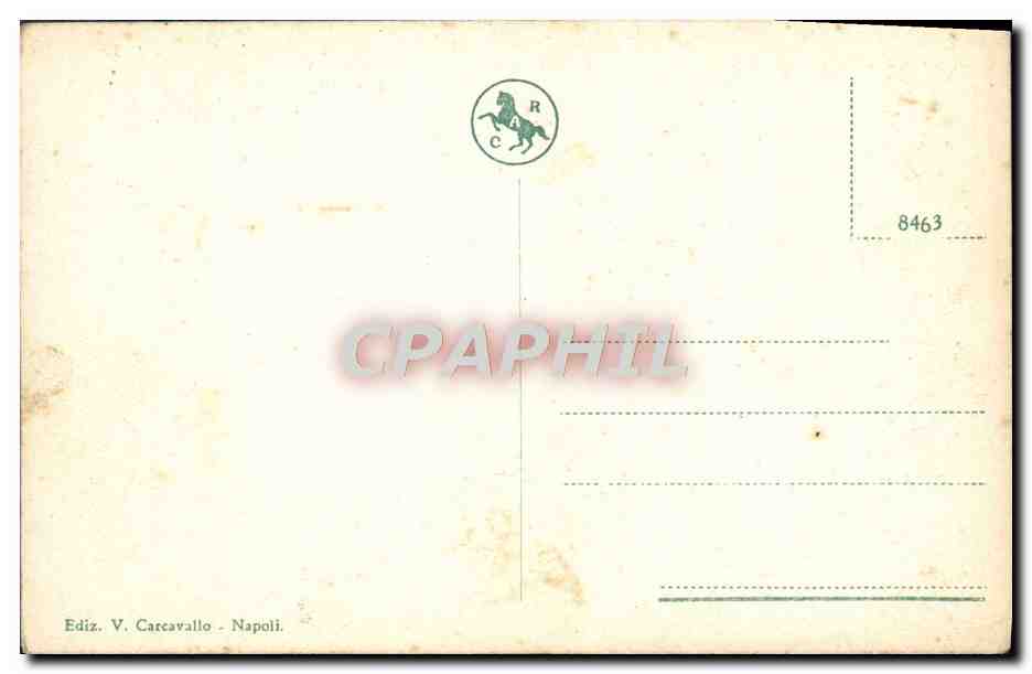 CPA Napoli Palarro Donn Anna e Posillipo — Verso