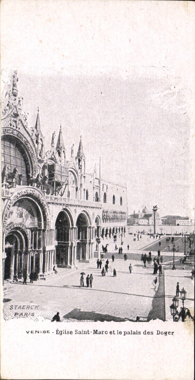 CPA Venise Eglise Saint Marc Et Le Palais Des Doges