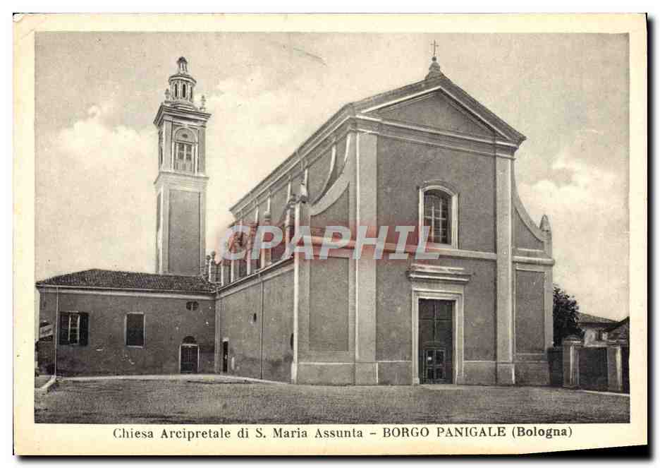 CPA Chiesa Arcipretale Di S Maria Assunta Borgo Panigale