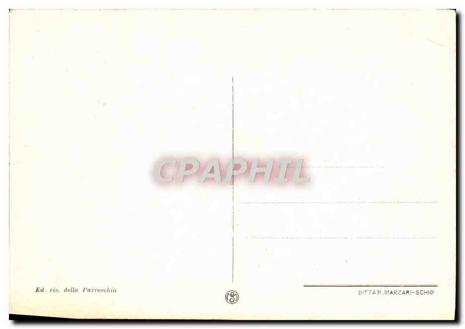 CPA Chiesa Arcipretale Di S Maria Assunta Borgo Panigale — Rückseite