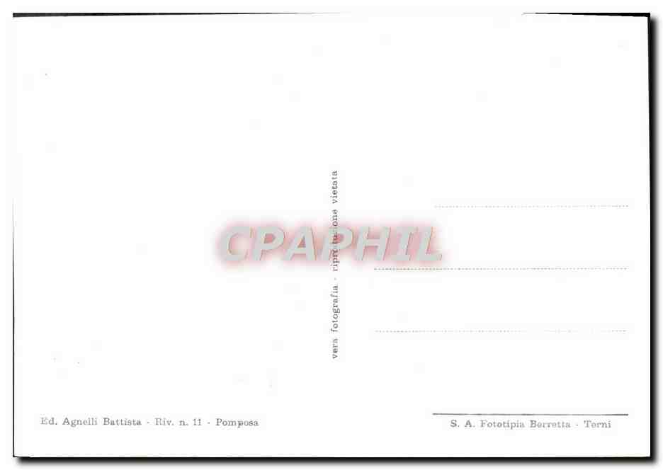 CPM Abbazia di Pomposa Capitello Bizantino — Rückseite