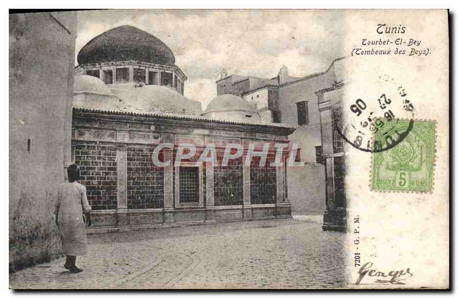CPA Tunis Tourbet El Bey Tombeaux des Beys 
