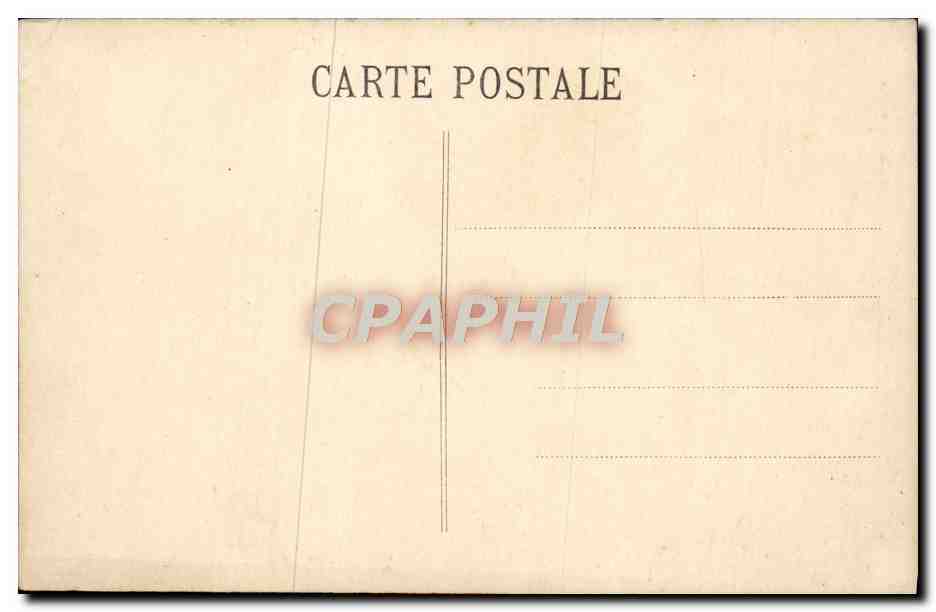 CPA Cannes Yachts Sortant Du Port Phare Bateau  — Rückseite