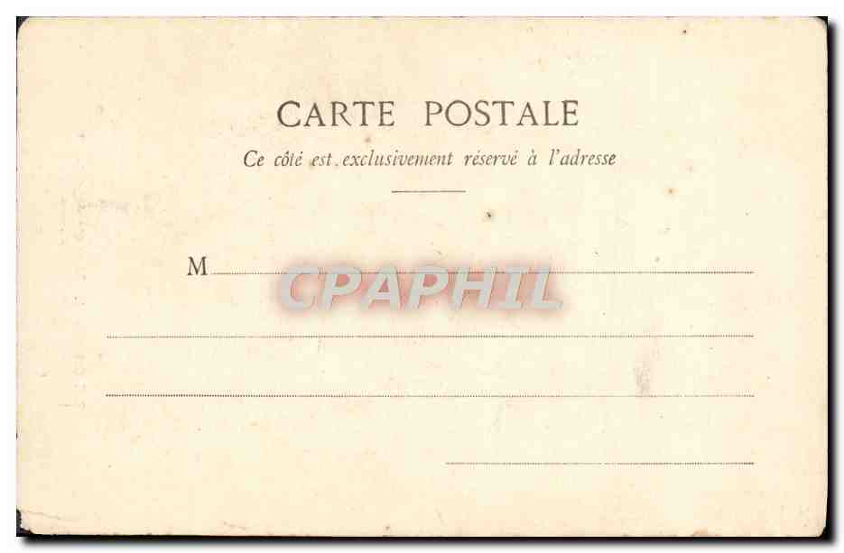CPA Le Croisic Une Croisicaise En Costume De Fete Folklore Femme — Rückseite
