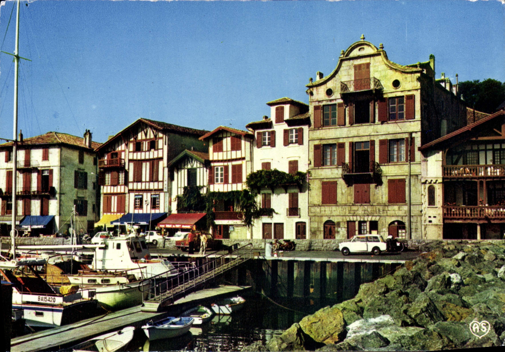 Ciboure (Pyrénées-Atlantiques) — Les Quais et la Maison de Maurice Ravel — éditeur Artaud Naturelles