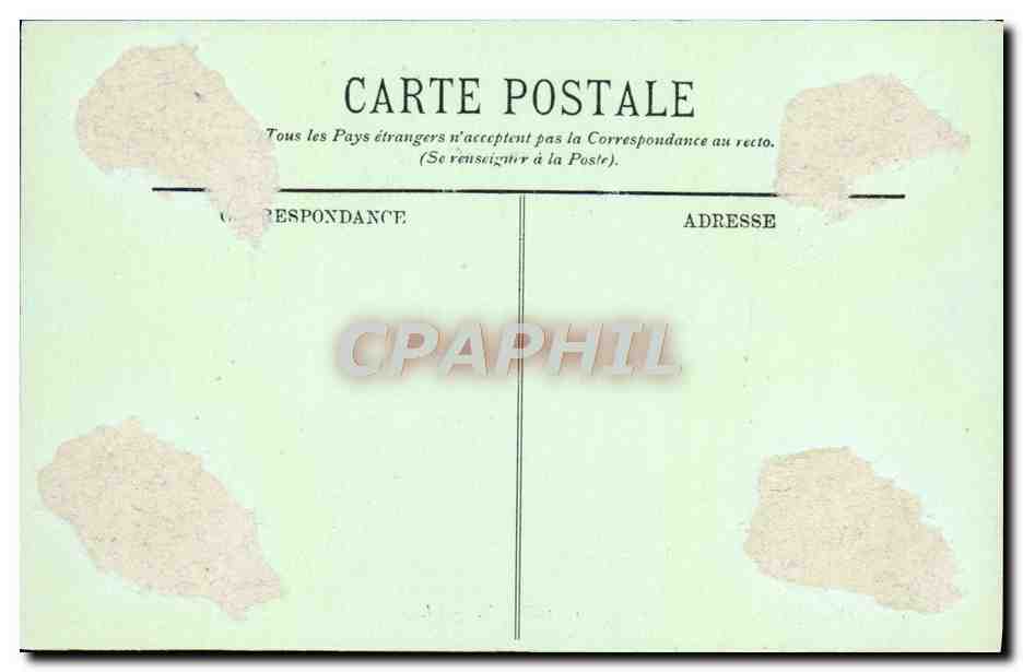 Chantilly — Les Grandes Écuries (Détail) — LL. — Rückseite