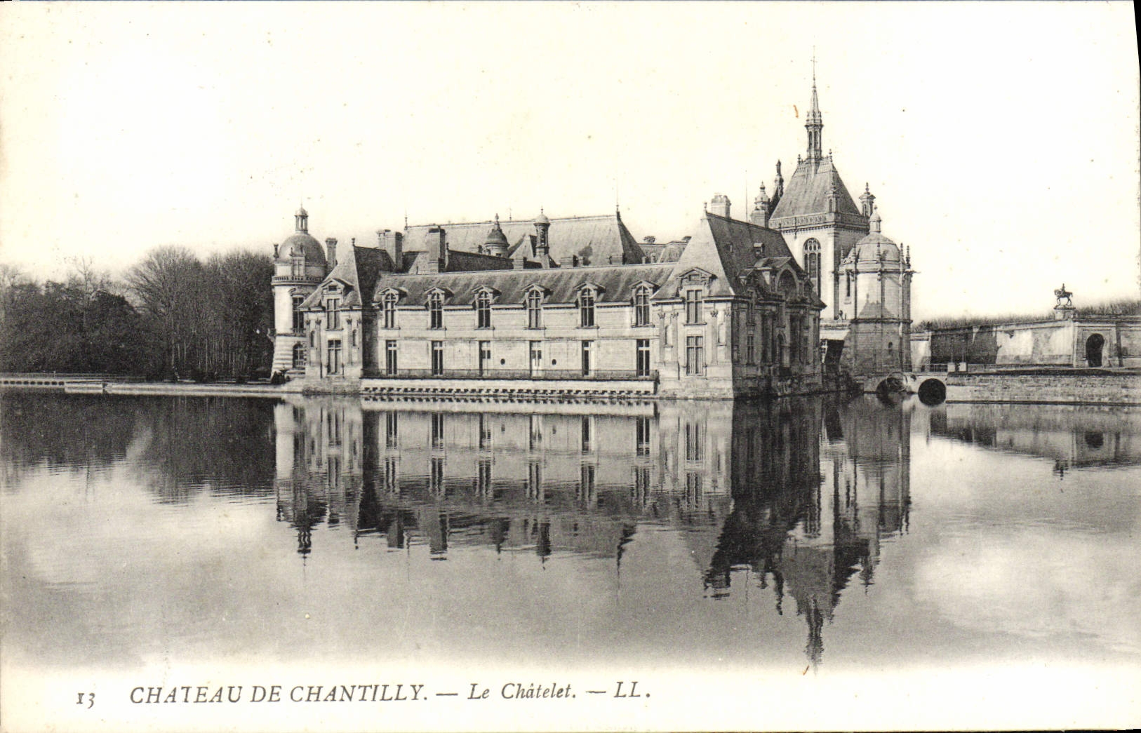 CPA Chateau De Chantilly Le Chatelet