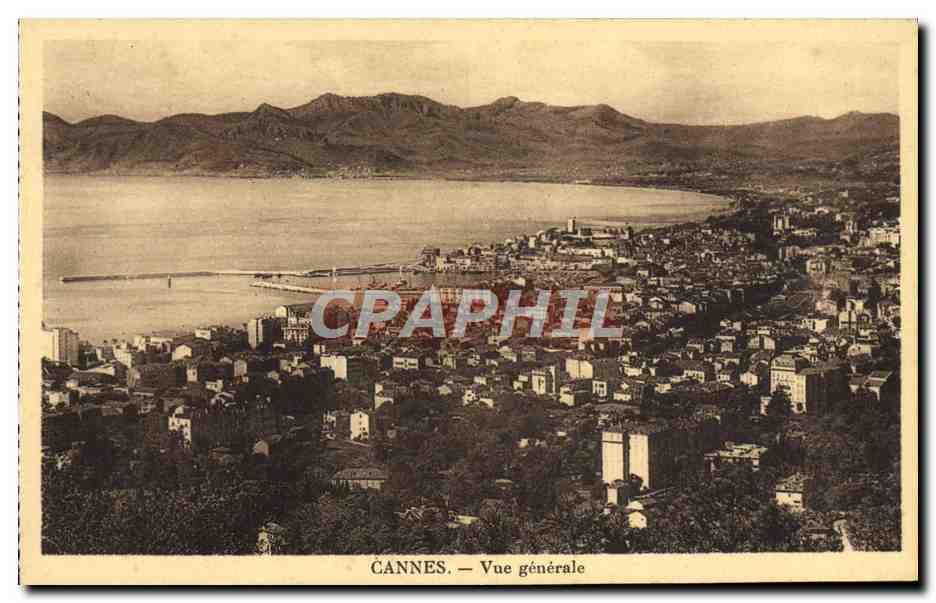 CPA Cannes Vue Generale