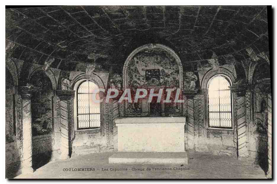 CPA Coulommiers Les Capucins Choeur De I'Ancienne Chapelle