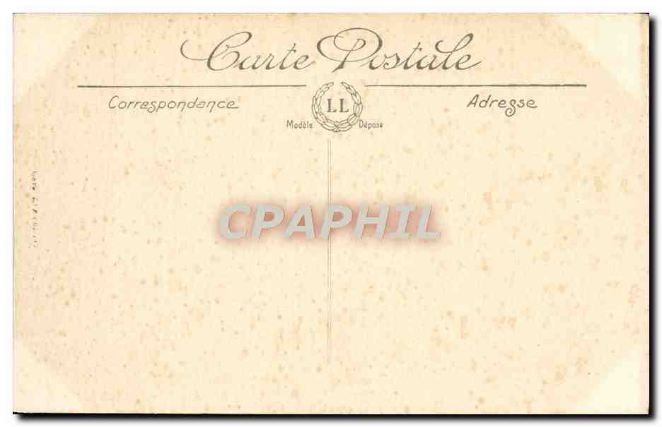 CPA Cannes Les Mouettes Sur la Plage — Rückseite