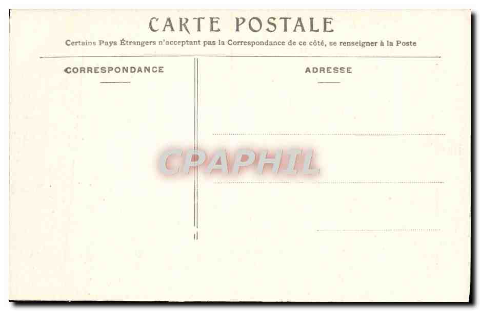 CPA Cap D'Antibes Rochers D'Eilenroc (carte toilee) — Rückseite