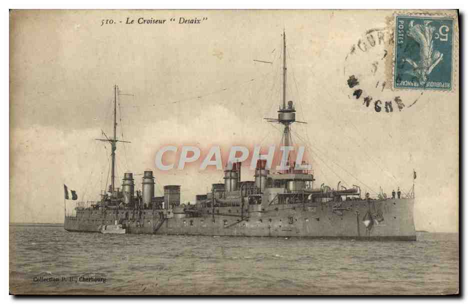 CPA Le Croiseur Desaix