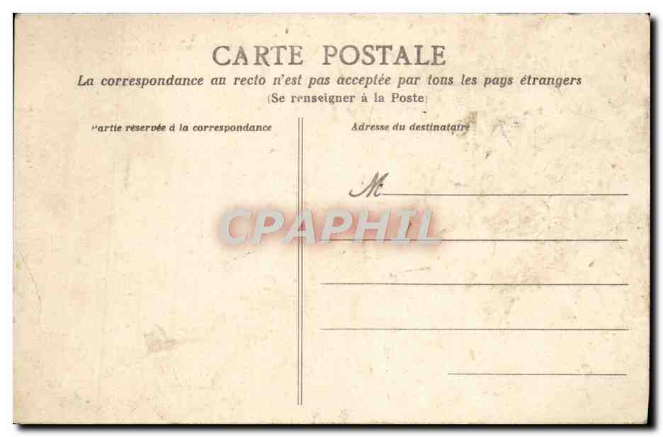 CPA Nos Paquebots Transatiantiques La Navarre — Verso