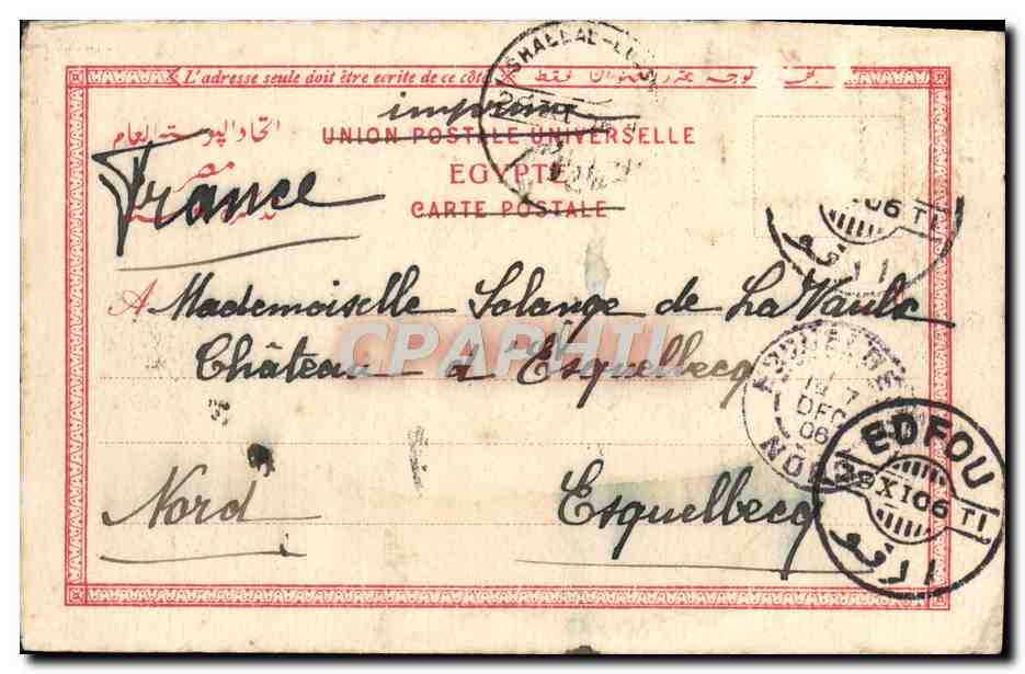 CPA Ramses The Great Cooks Tourist Steamer Egypte Egypte — Reverso