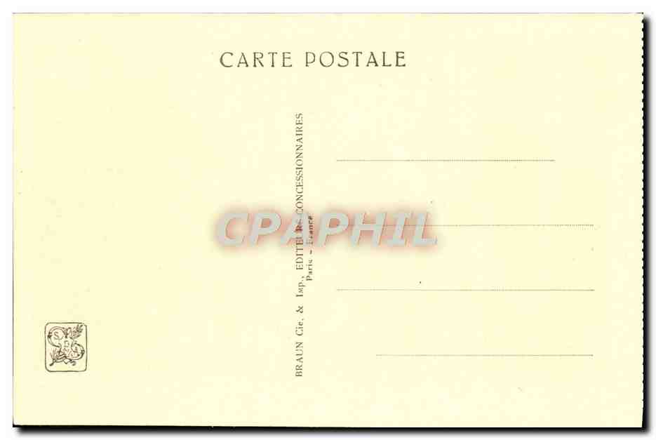 CPA Exposition Coloniale Internationale Paris 1931 Temple d'Angkor Vat — Rückseite