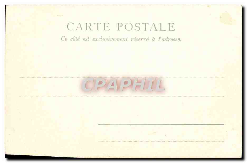 CPA Bateau Cassini  — Verso