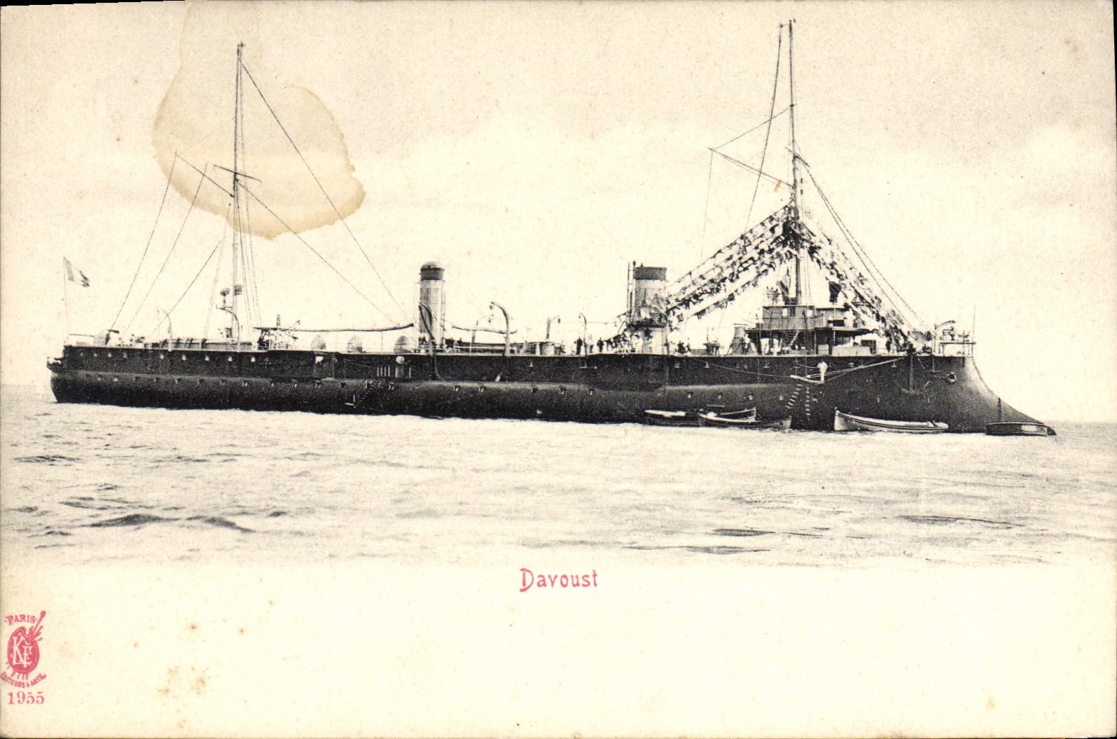 CPA Bateau DAvoust