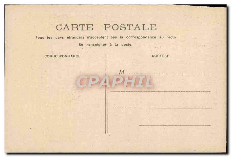 CPA Fantaisie Enfant L'enfant du marin — Verso