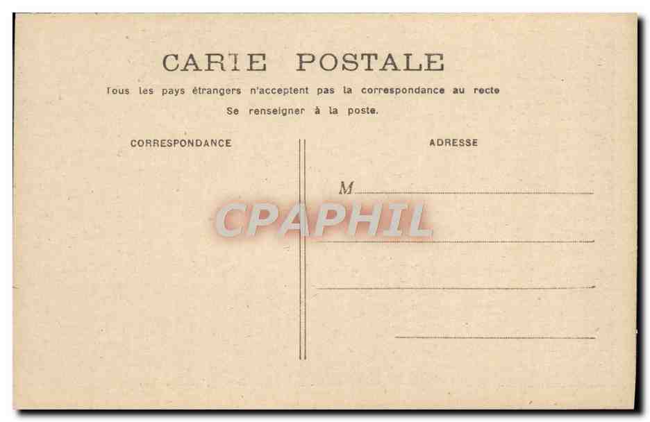 CPA Fantaisie Enfant L'enfant du marin — Verso