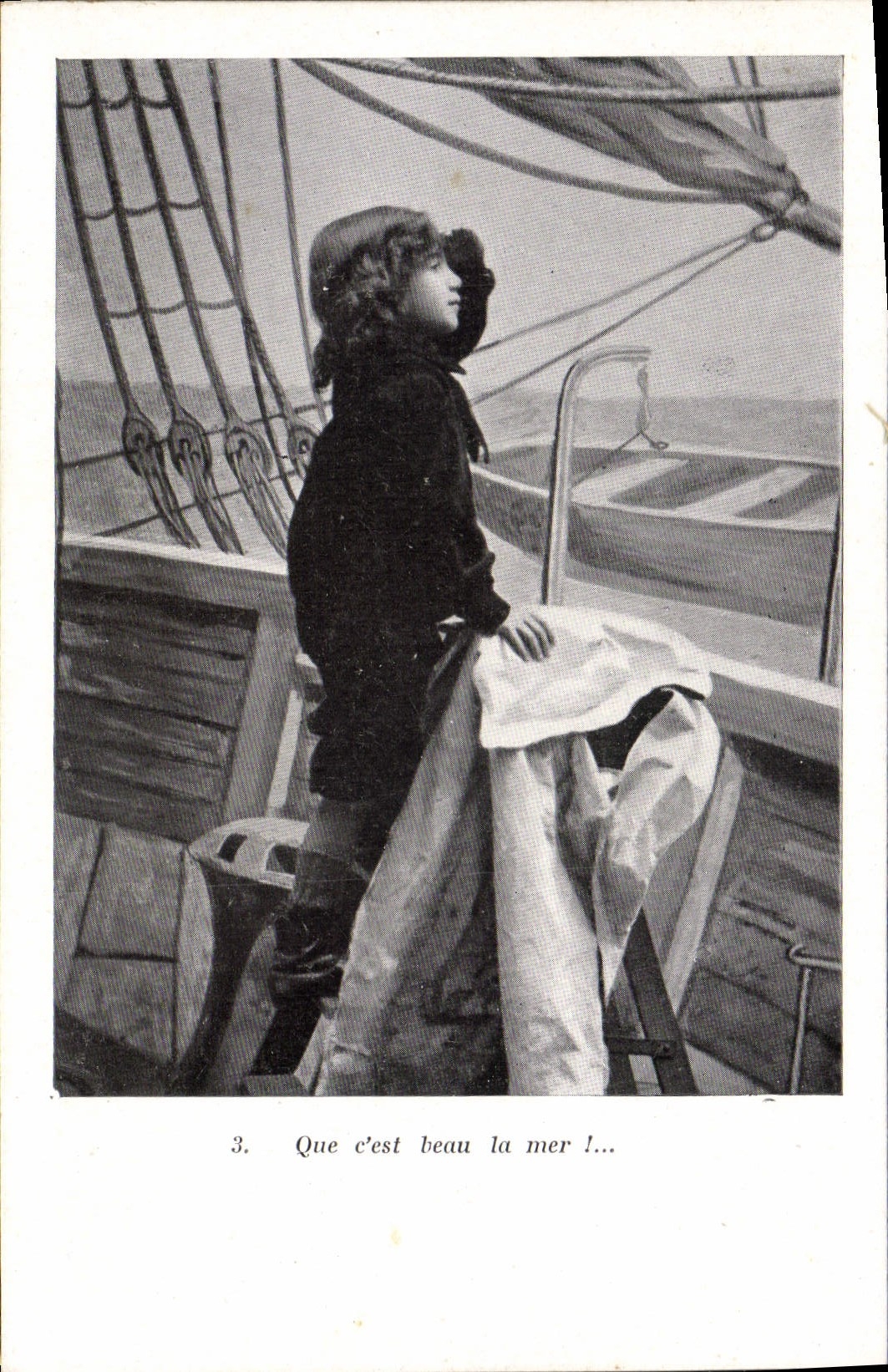 CPA Fantaisie Enfant L'enfant du marin
