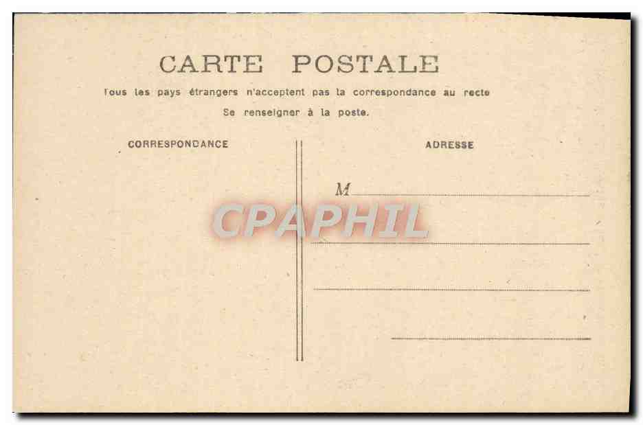 CPA Fantaisie Enfant L'enfant du marin — Verso