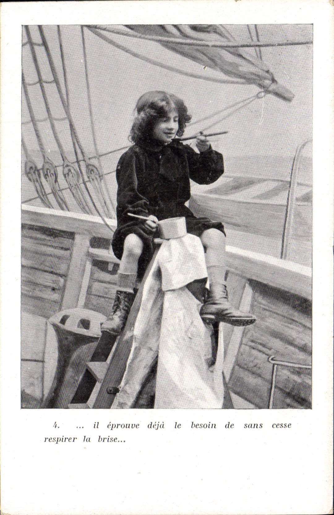 CPA Fantaisie Enfant L'enfant du marin