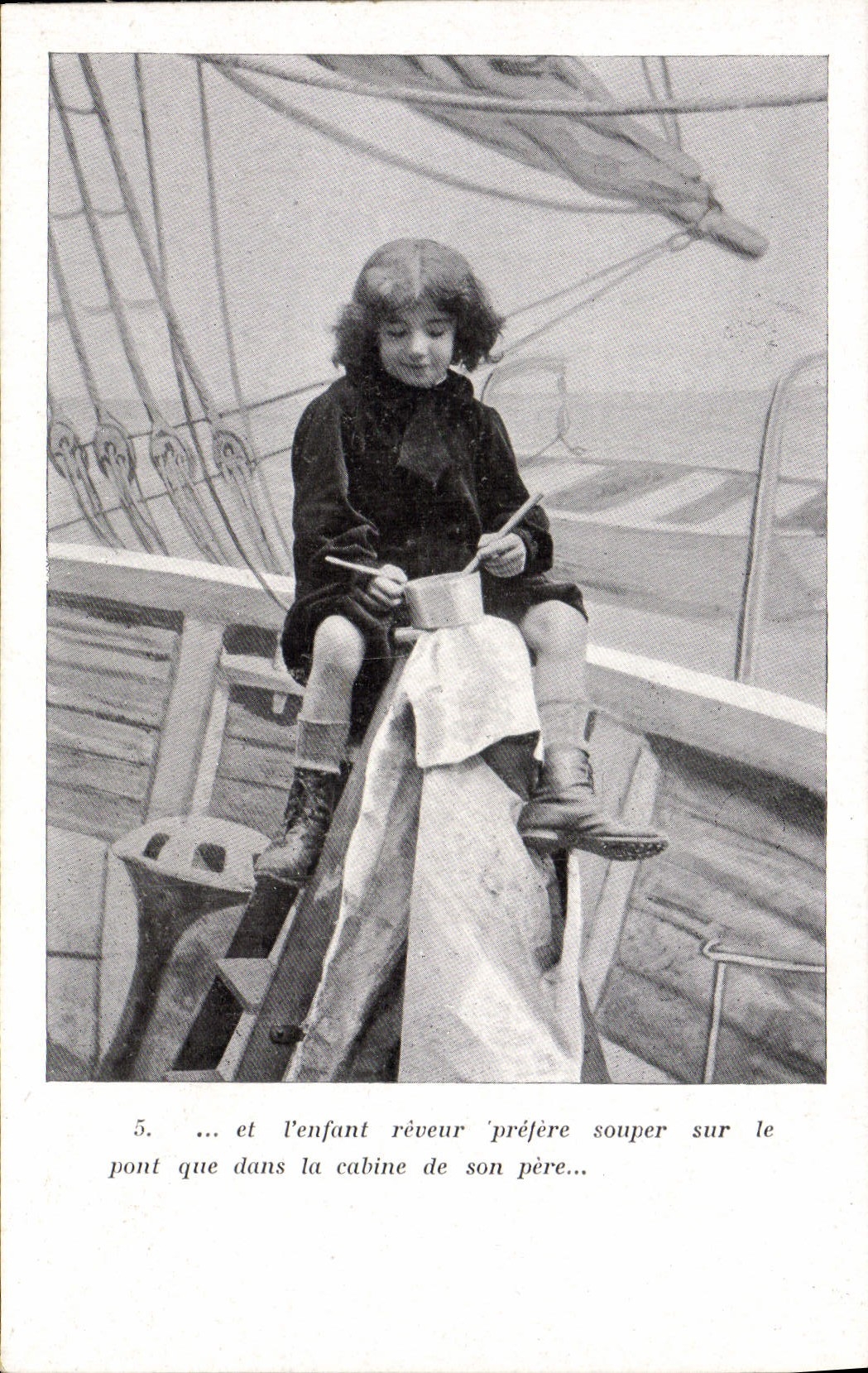 CPA Fantaisie Enfant L'enfant du marin