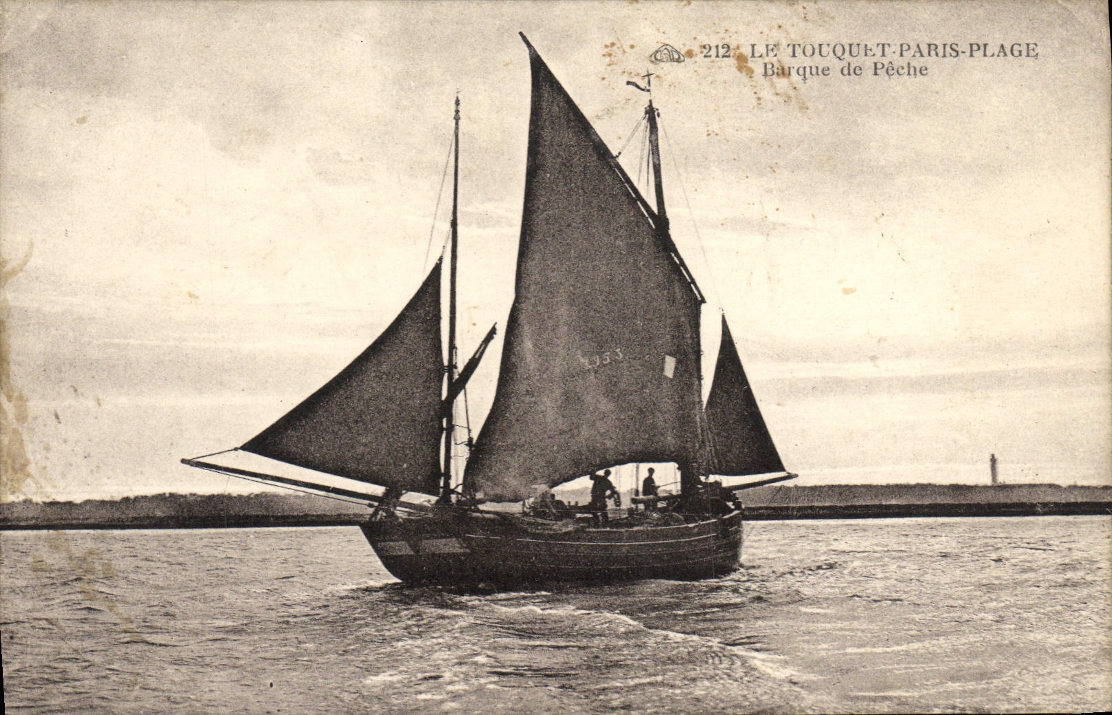 Le Touquet-Paris-Plage — Barque de Pêche — n°212