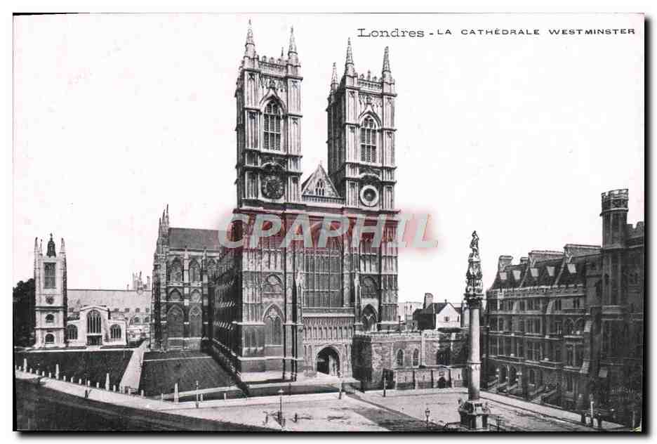 CPA Londres La cathedrale Westminster
