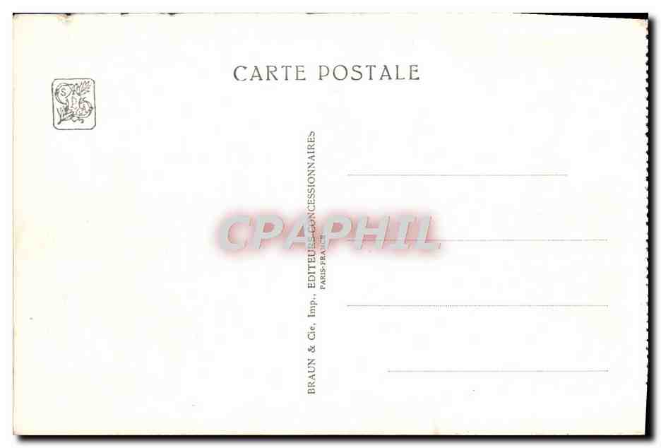 CPA Paris Exposition coloniale internationale 1931 Entree du palais de Madagascar — Rückseite