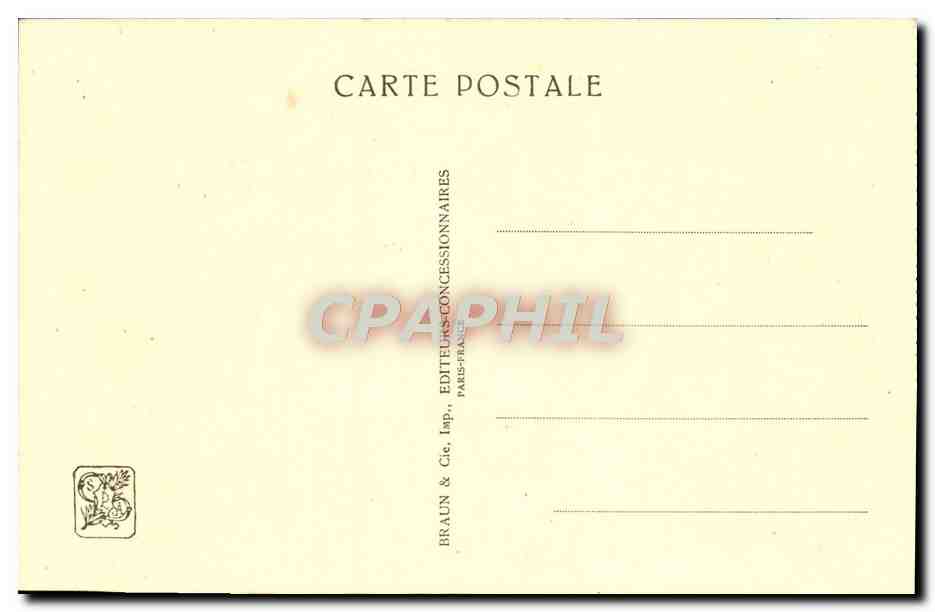 CPA Paris Exposition coloniale internationale 1931 Musee des colonies — Rückseite