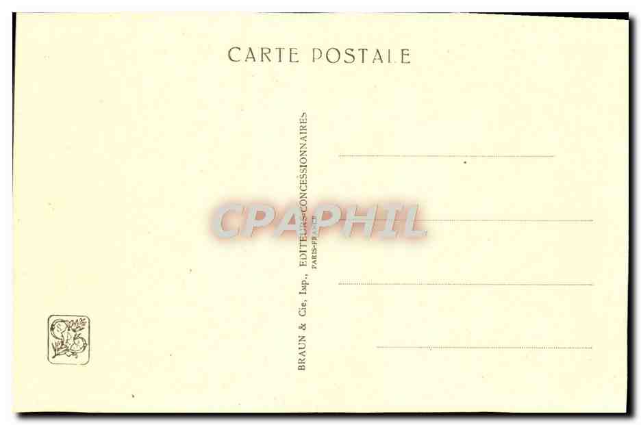 Cité Internationale des Informations — Exposition Coloniale Internationale — Paris 1934 — Jean Bourgon et Fernand Camille Chevalier, Archs. — Rückseite