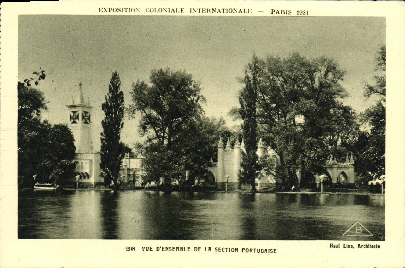 CPA Paris Exposition coloniale internationale 1931 Vue d'ensemble de la section portugaise