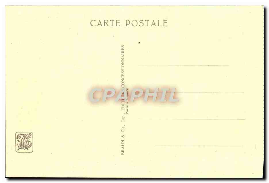 CPA Paris Exposition coloniale internationale 1931 Cameroun Togo Le pavillon de chasse — Verso