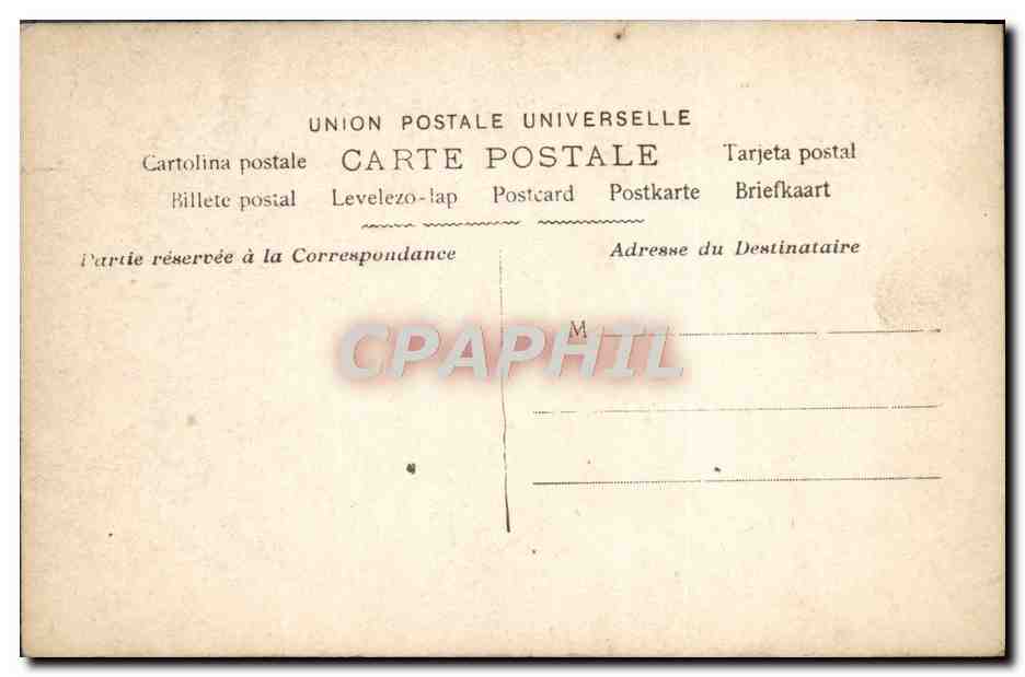 CPA Fantaisie Enfant — Rückseite
