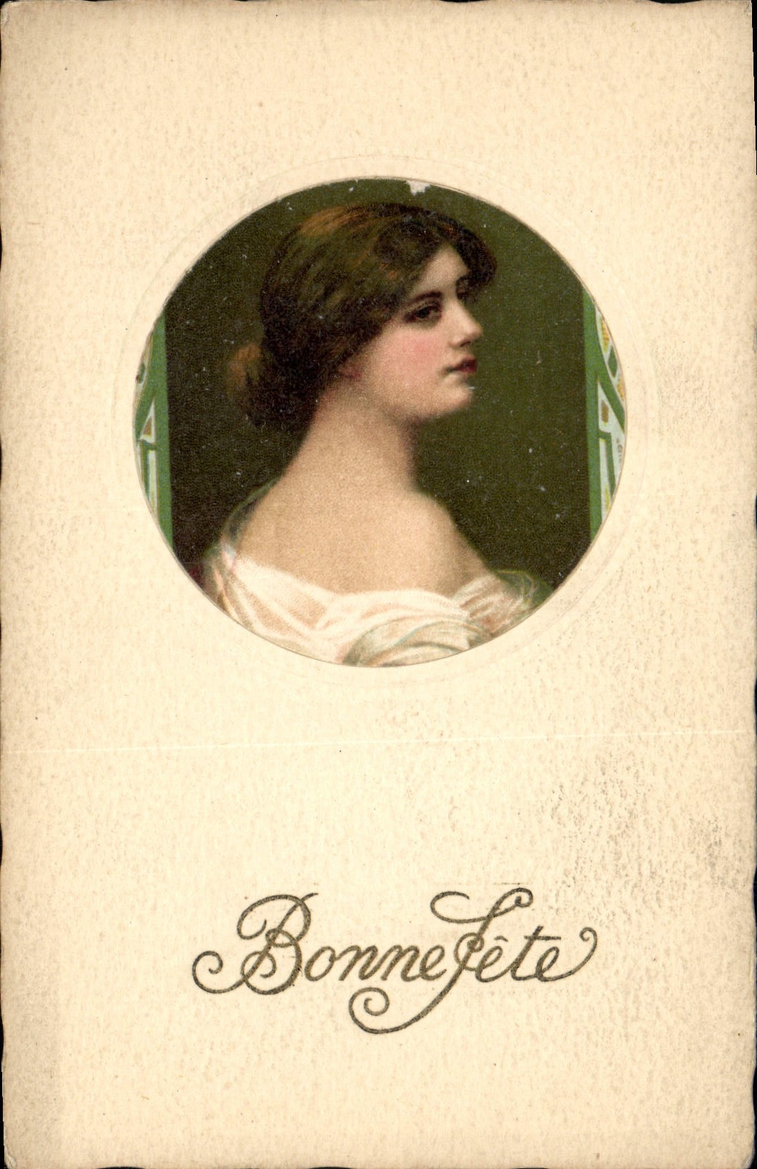CPA Fantaisie Femme